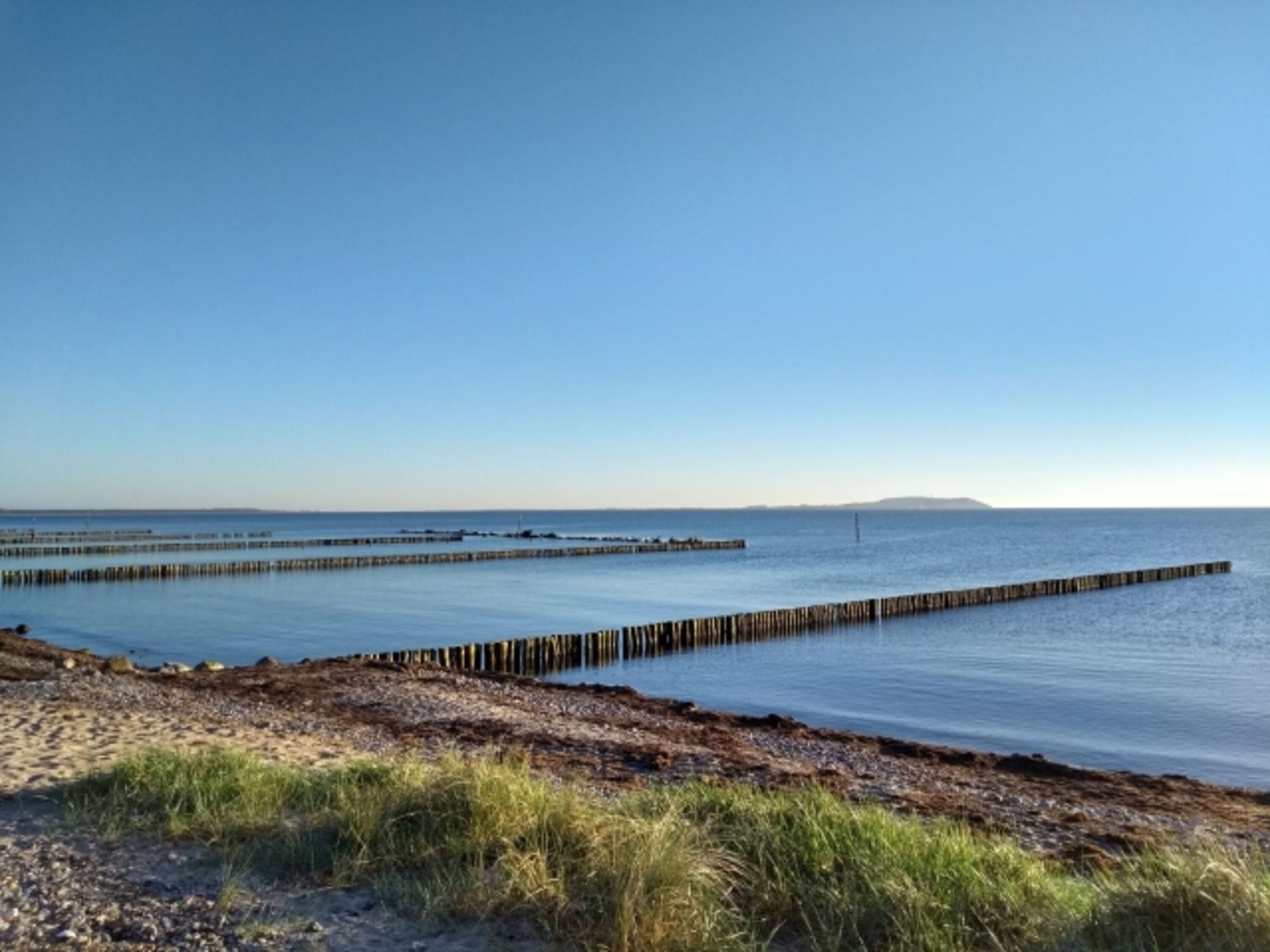 Blick von Dranske nach Hiddensee