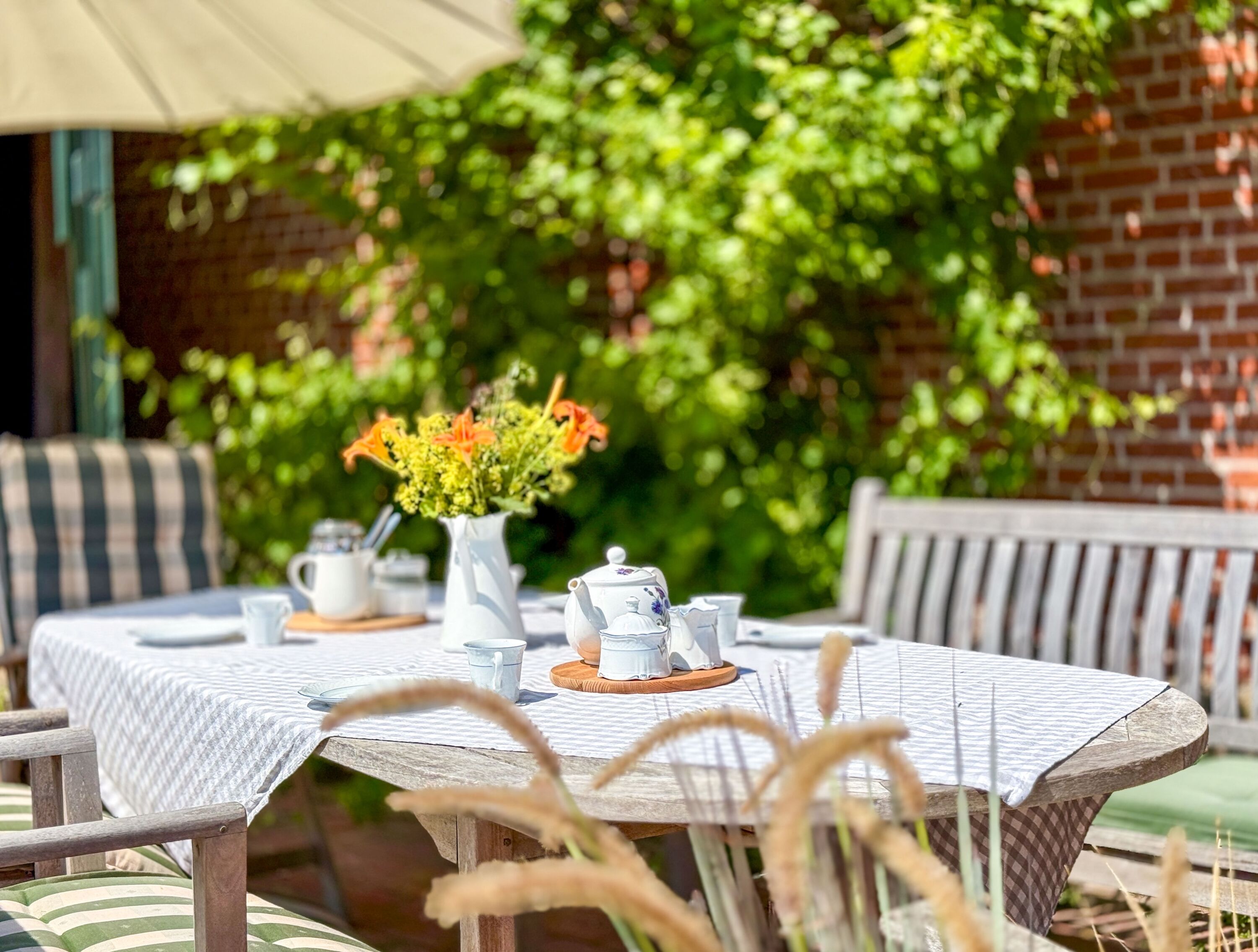 Garten mit Terrasse