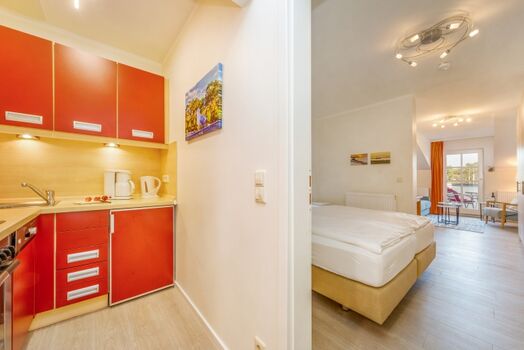 Blick vom Flurbereich.