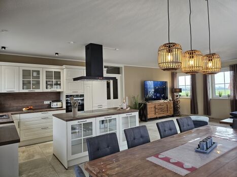 Wohnbereich mit Küche