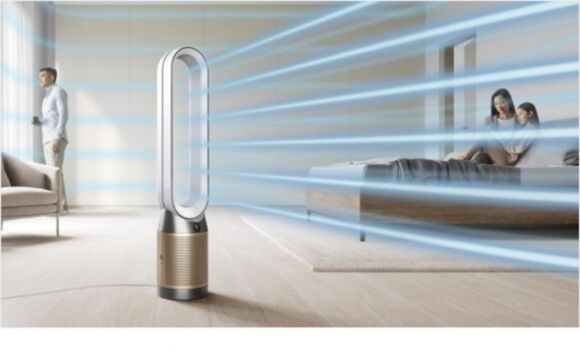 sorgt für eine stets saubere Luft