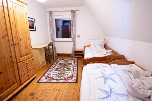 Schlafraum 4 - auch mit 2 Einzelbetten