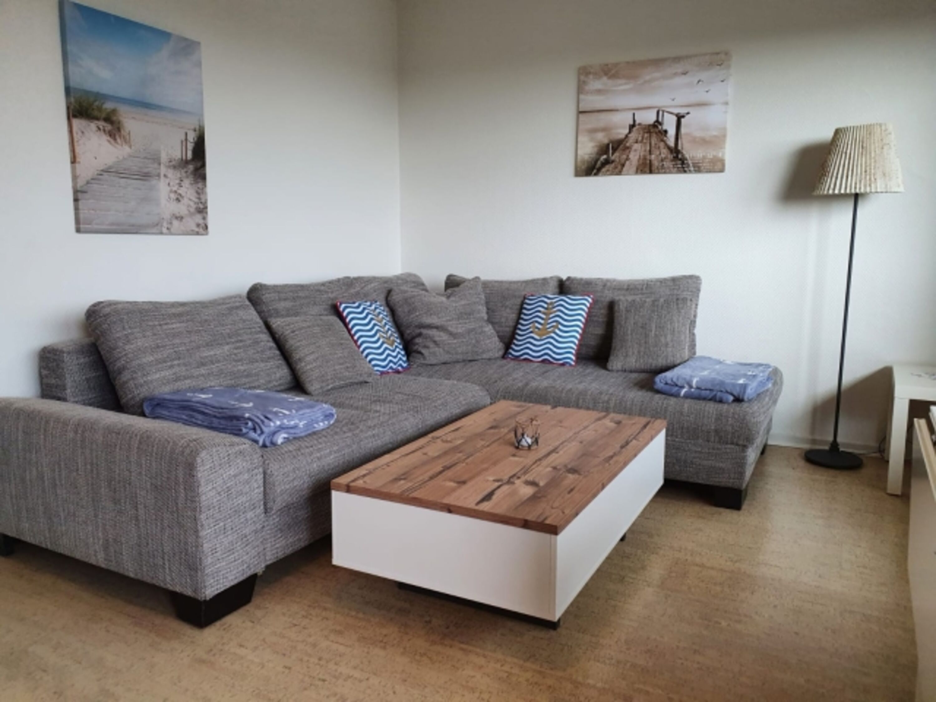 Schlafcouch im Wohnzimmer