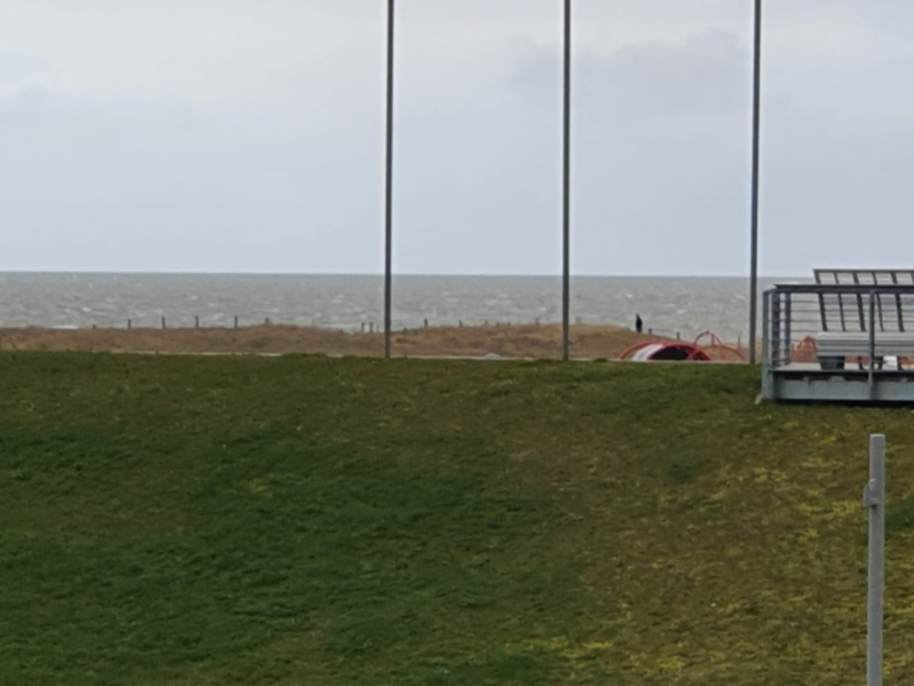 Blick aus dem Wohnzimmer