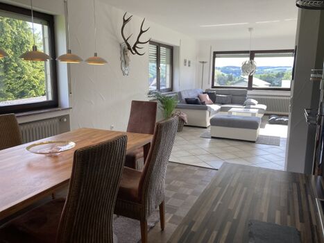 Blick aus der Küche