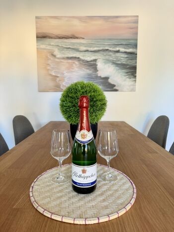 Begrüßungssekt für unsere Feriengäste
