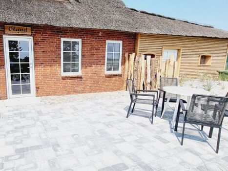 Terrasse der Wohnung Oland