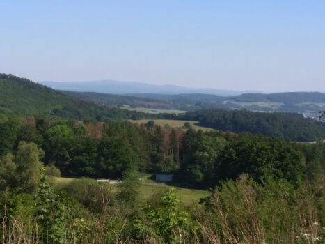 Blick vom Westerwald in den Taunus