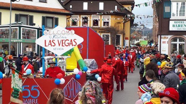 Staßenfasching in Oberharmersbach
