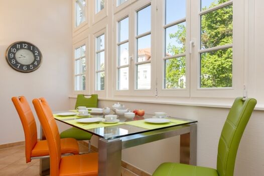 Essplatz im Wimntergarten