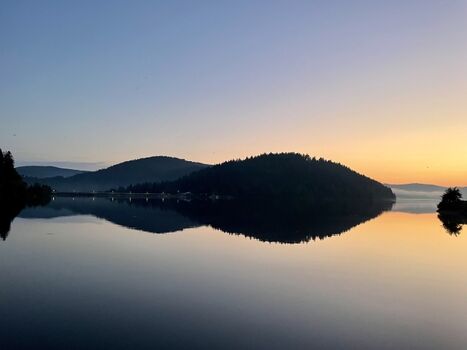 Sonnenuntergang am Schluchsee