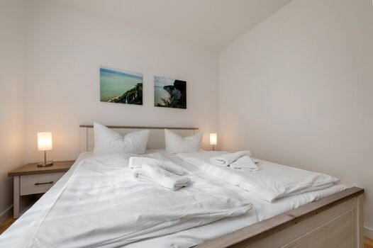 Das schöne Schlafzimmer mit ...