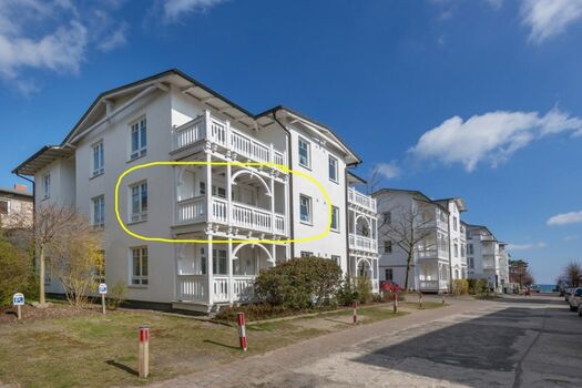 Ihre Wohnung ist markiert.