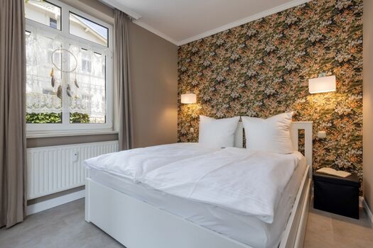 Das Schlafzimmer mit Dopplebett ...