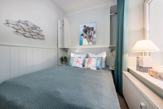 Das kleinere Schlafzimmer...