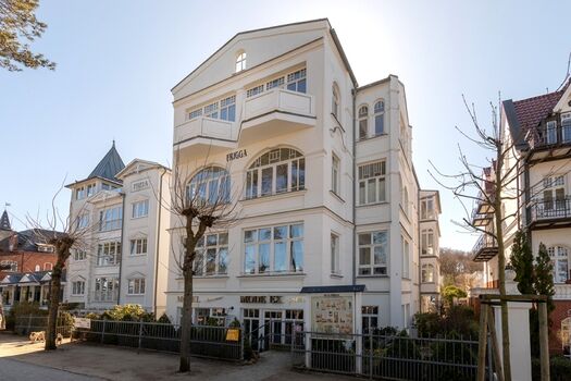Die Strandvilla Frigga in Binz.