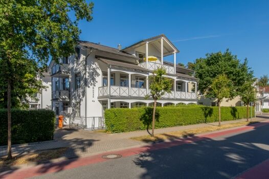 Residenz Dünenstrasse im Ostseebad Binz.