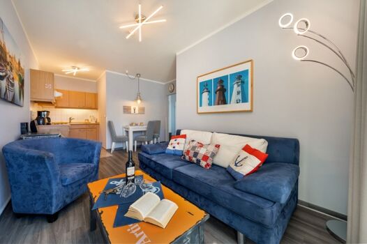 Die gemütliche Sitzecke.