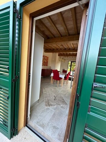 Garten-Eingang zur Küche