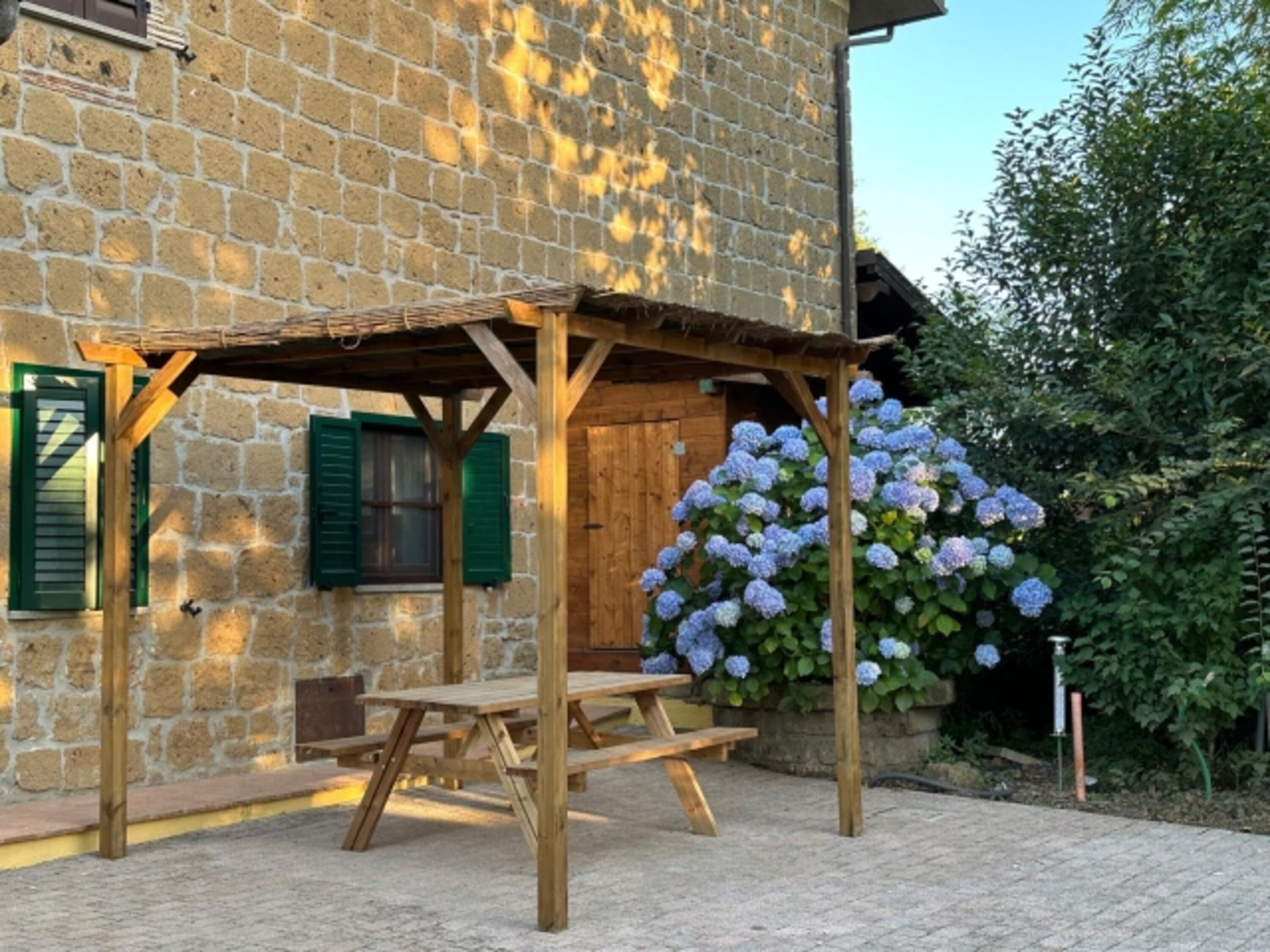 hintere Terrasse