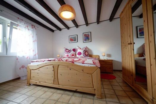 Schlafzimmer auf der 1. Etage