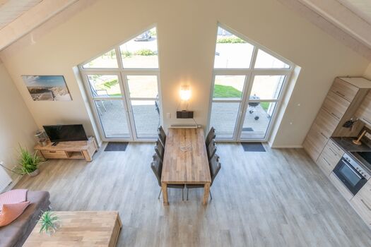 Wolken Blick: Blick von der Empore