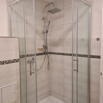 Dusche 1 x1 m