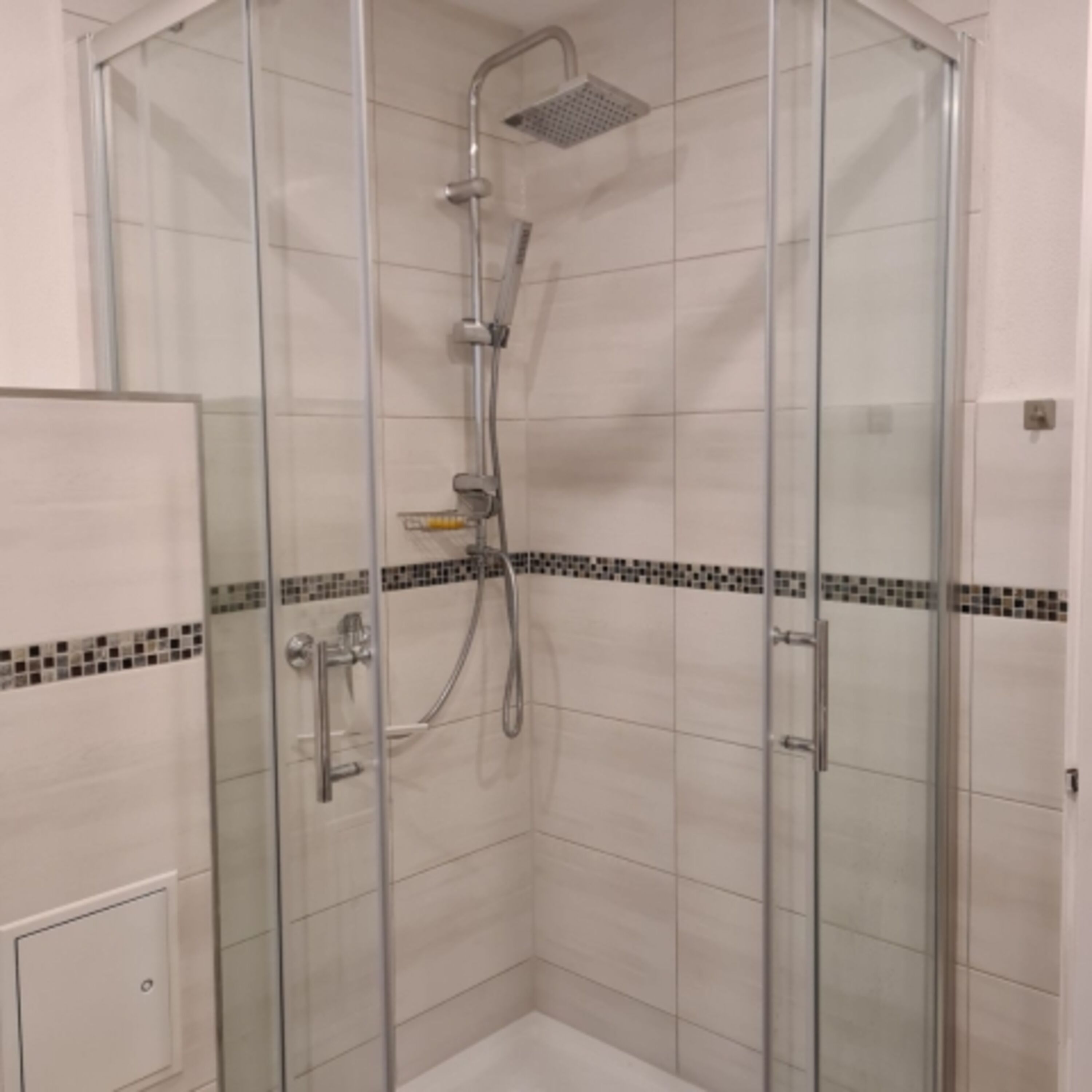 Dusche 1 x1 m