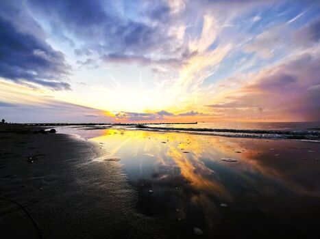 traumhafte Sonnenuntergänge