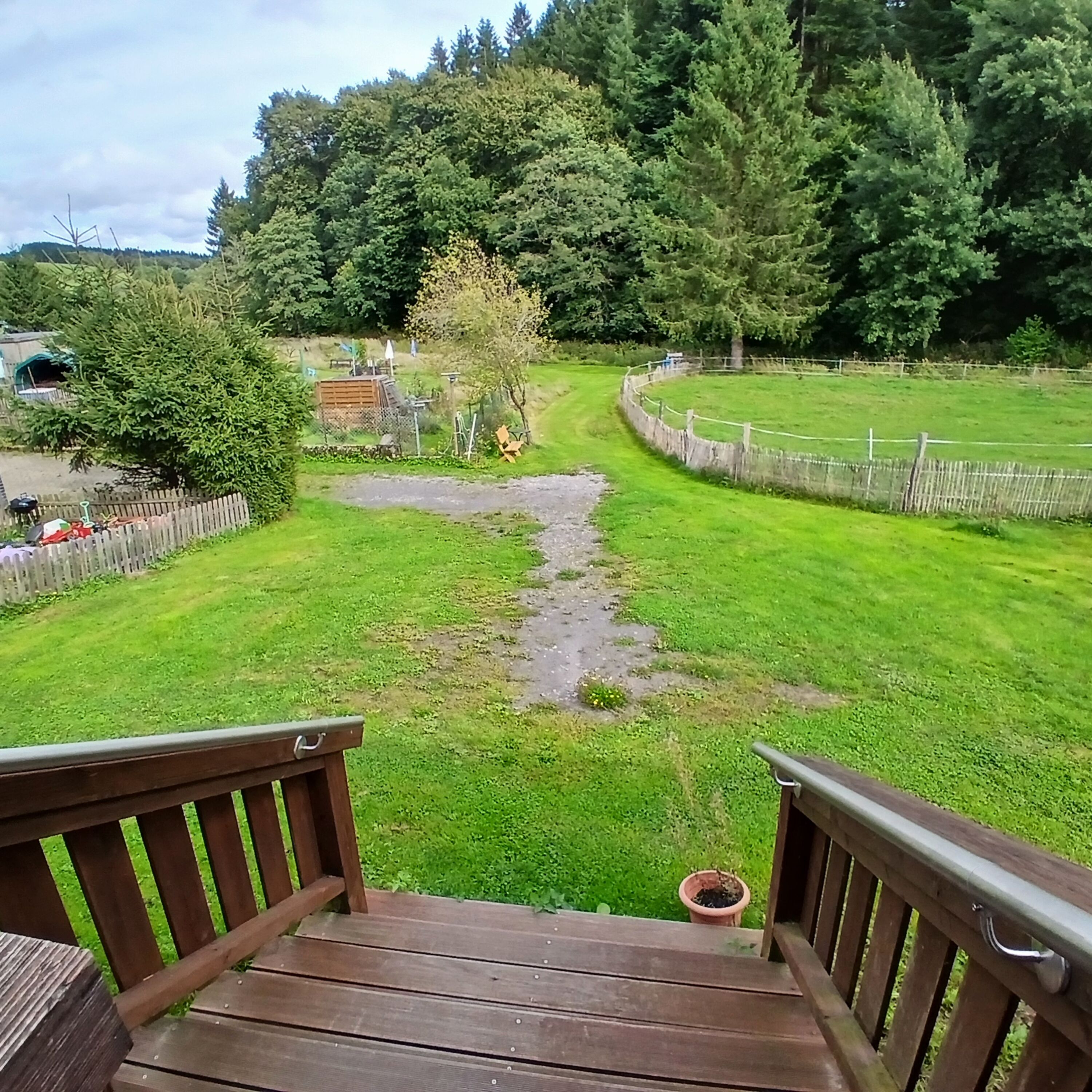 Blick von der Terrasse