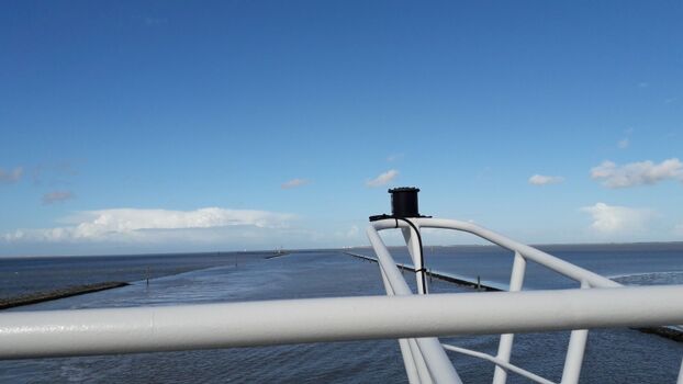 Urlaubsfeeling beginnt auf der Fähre