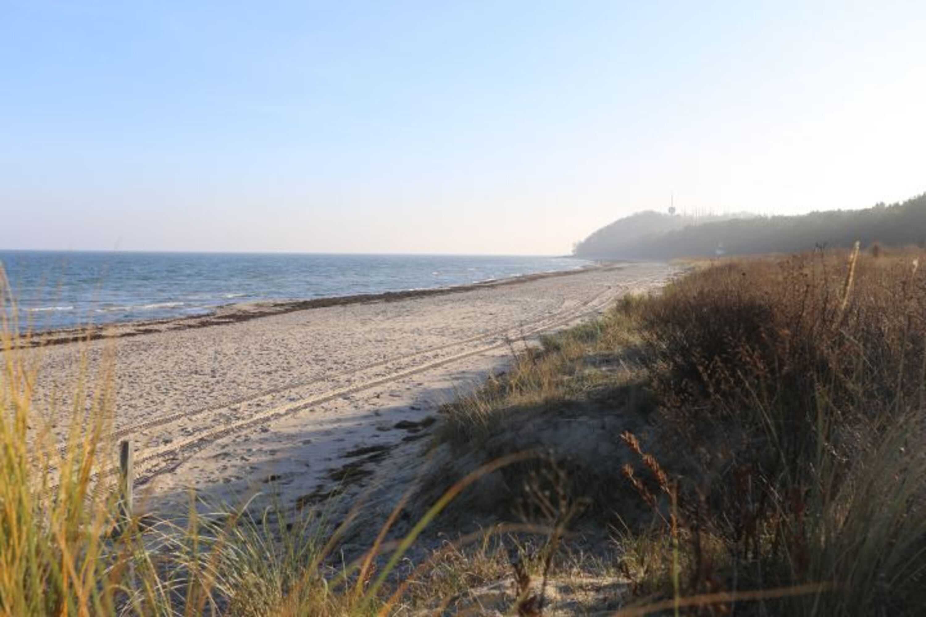der Textilstrand Blick Lotsenturm
