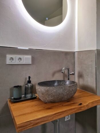 Natur auch im Badzimmer