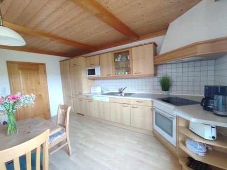 Küche voll ausgestattet