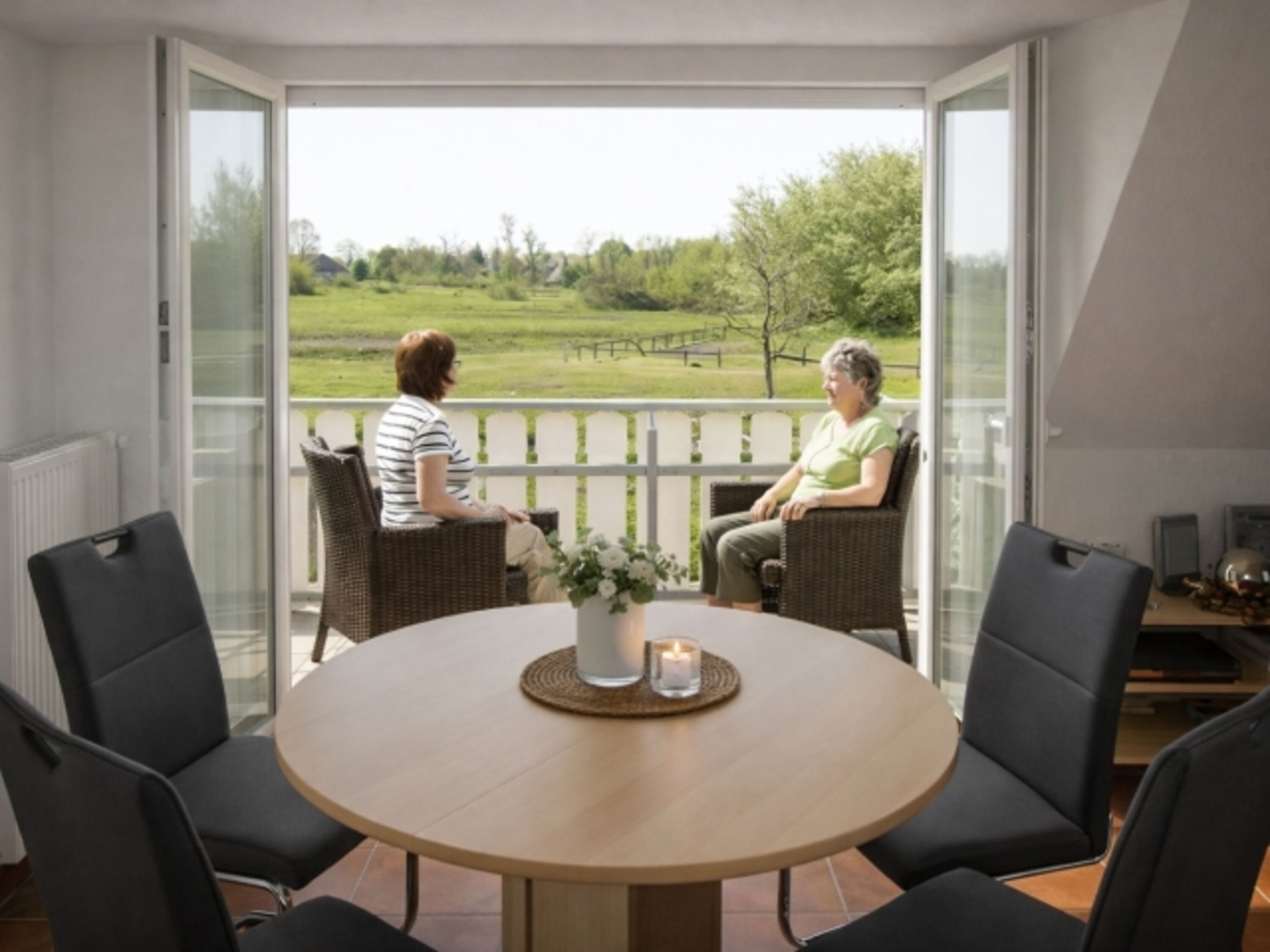 Ferienwohnung mit Balkon u. Terrasse