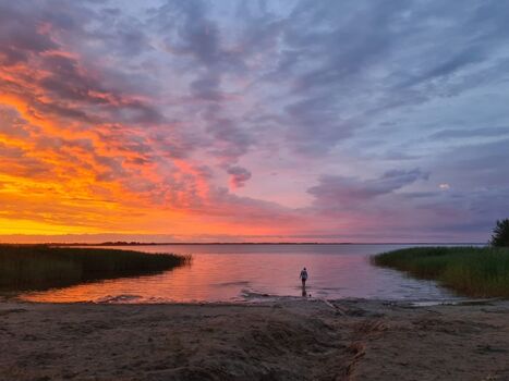 Spektakuläre Sonnenuntergänge inklusive