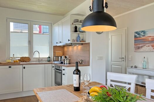 offene Küche u Essbereich