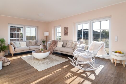 Blick in den Wohnbereich