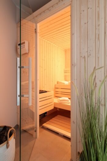 finnische Sauna im Haus