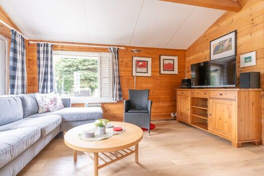 Das helle Wohnzimmer