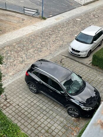 Eigener Parkplatz vor der Tür