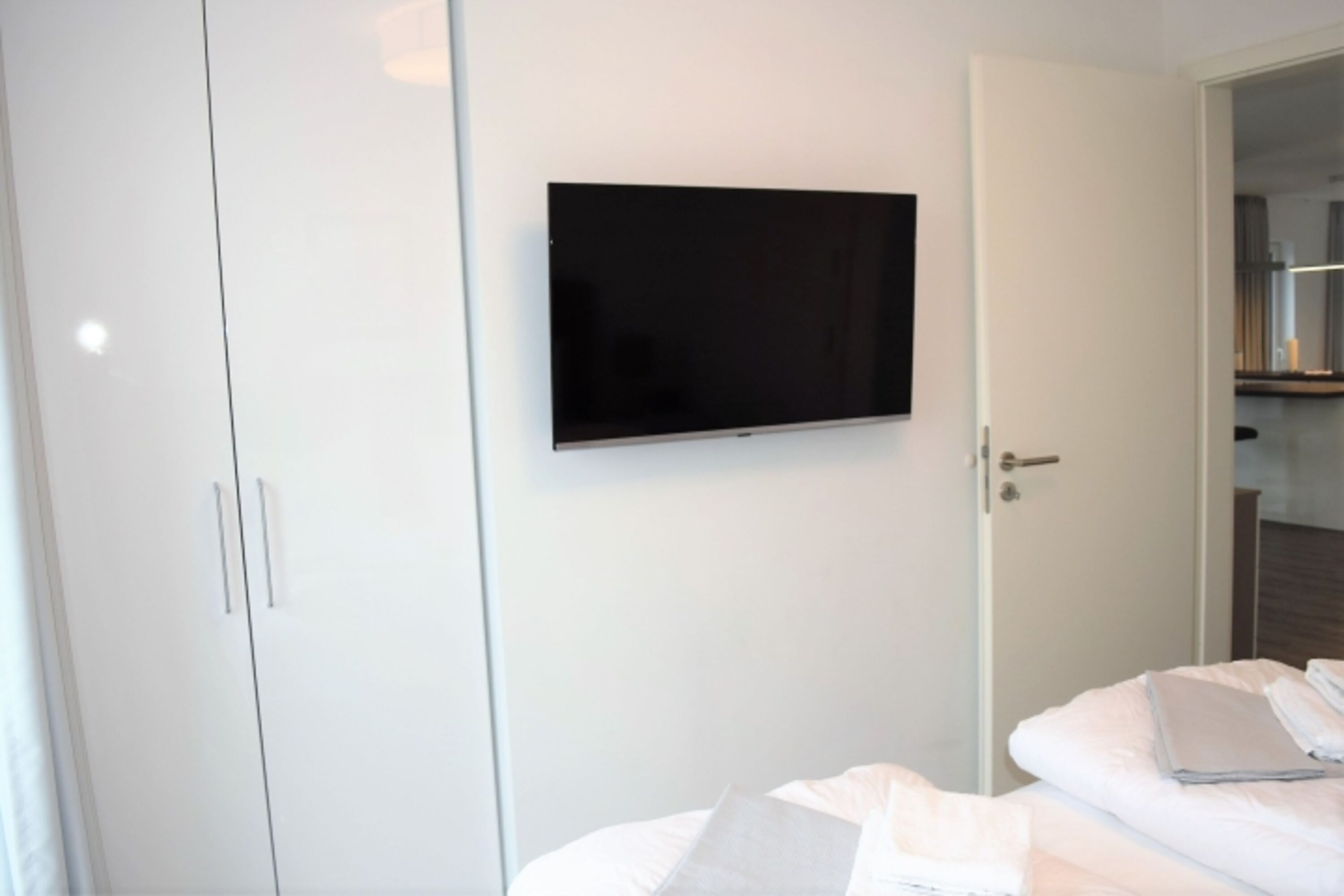 Fernseher im Schlafzimmer