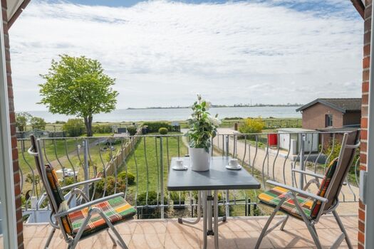 Gigantischer Ausblick beim Kaffee