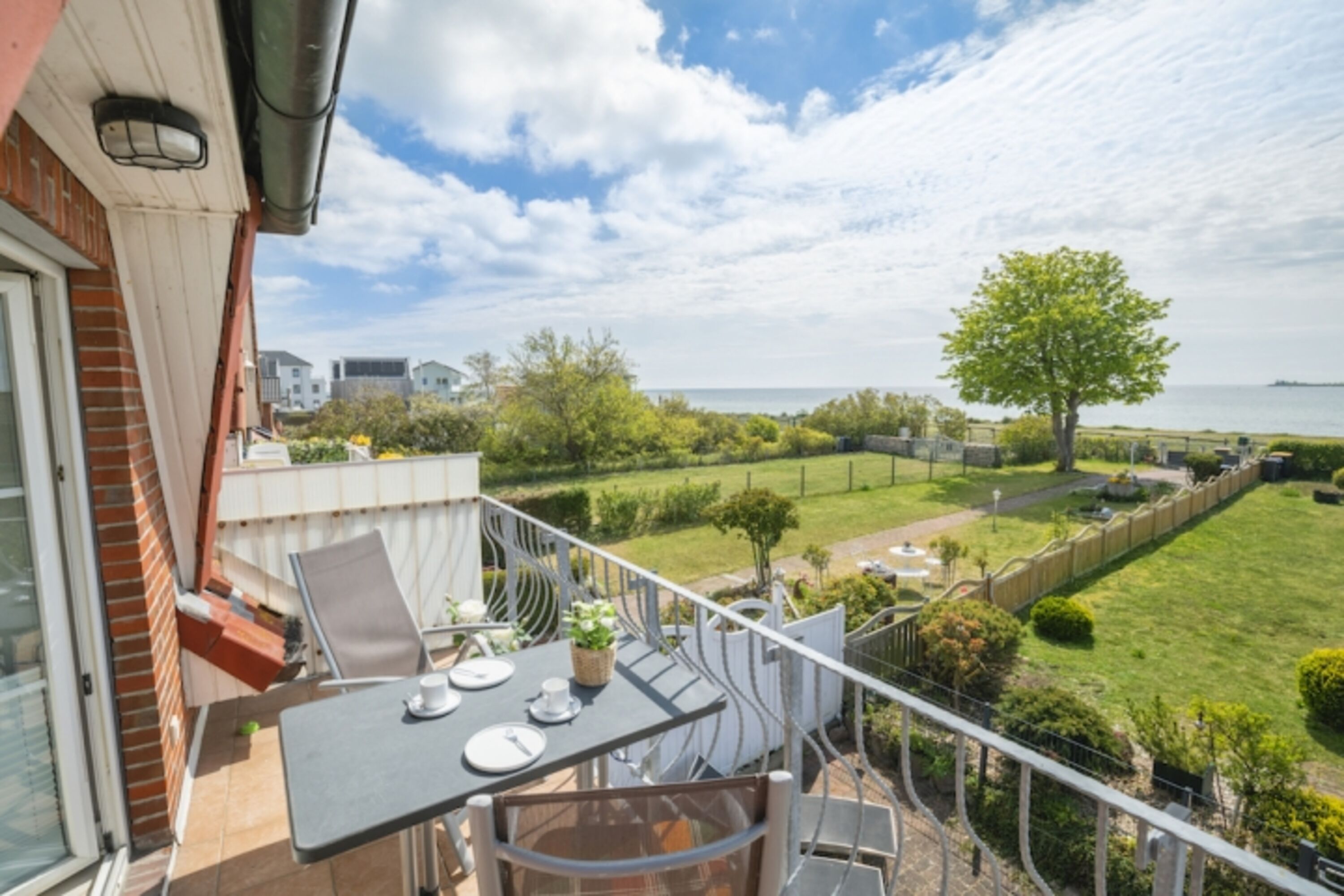 Ausblick vom Balkon