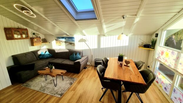 Der offene Wohn-Essbereich