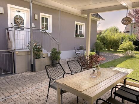 Überdachte Terrasse