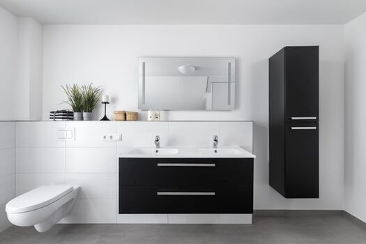 Doppelwaschtisch Badezimmer im Obergeschoss