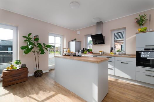 Hier macht es Spass zu kochen in der offenen Küche