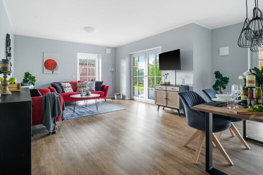 Blick in den Wohnbereich