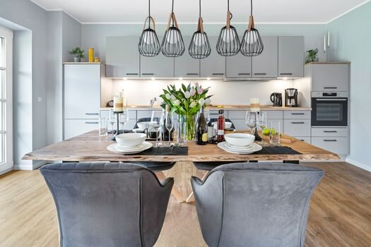 Blick in den Essbereich